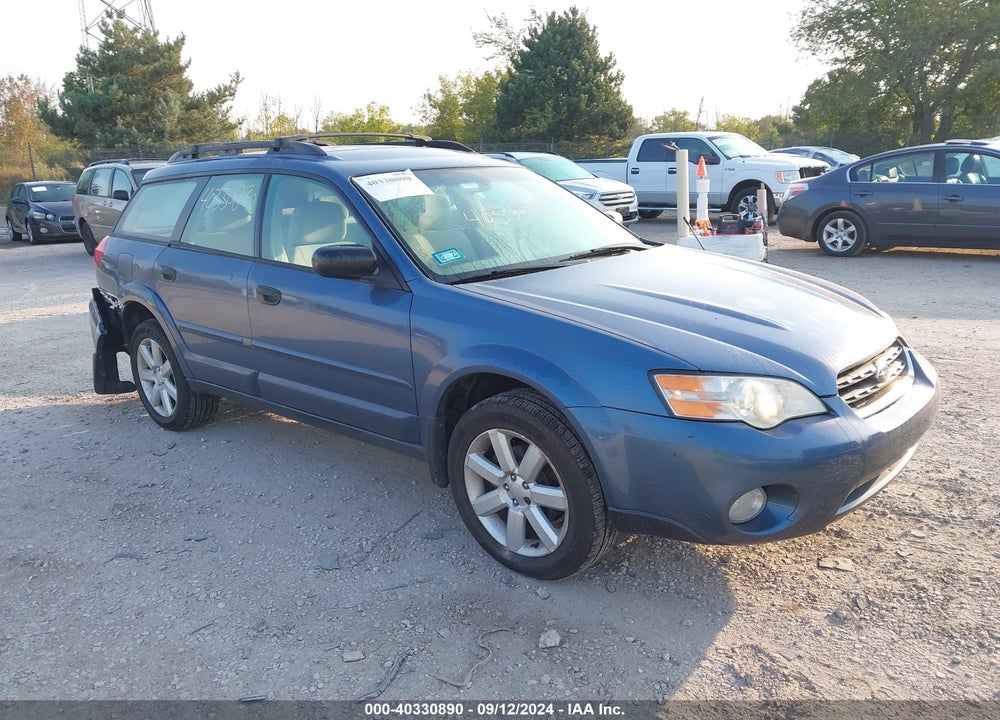 2006 SUBARU OUTBACK 2.5I VIN: 4S4BP61CX67312936