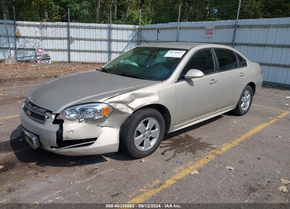 2010 CHEVROLET IMPALA LT VIN: 2G1WB5EK7A1166803