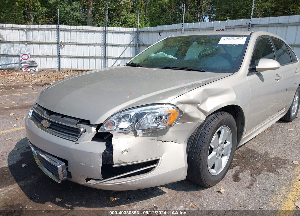 2010 CHEVROLET IMPALA LT VIN: 2G1WB5EK7A1166803
