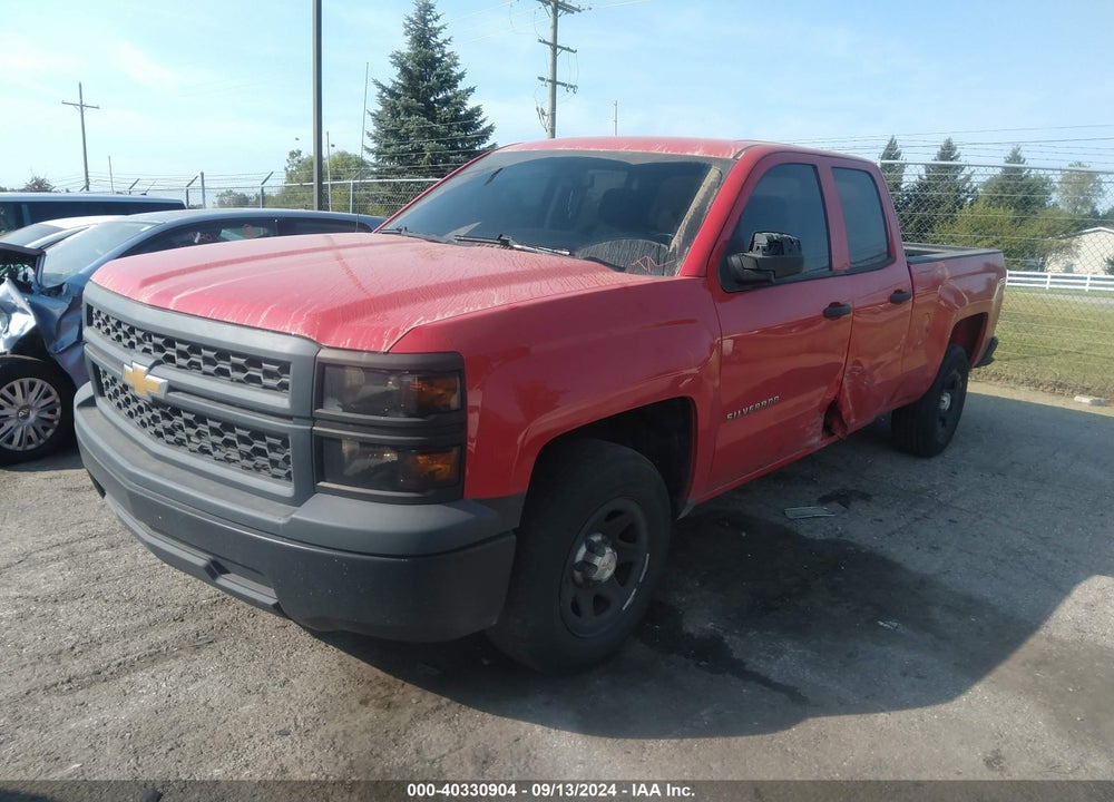 2015 CHEVROLET SILVERADO 1500 WT VIN: 1GCRCPEH6FZ166677