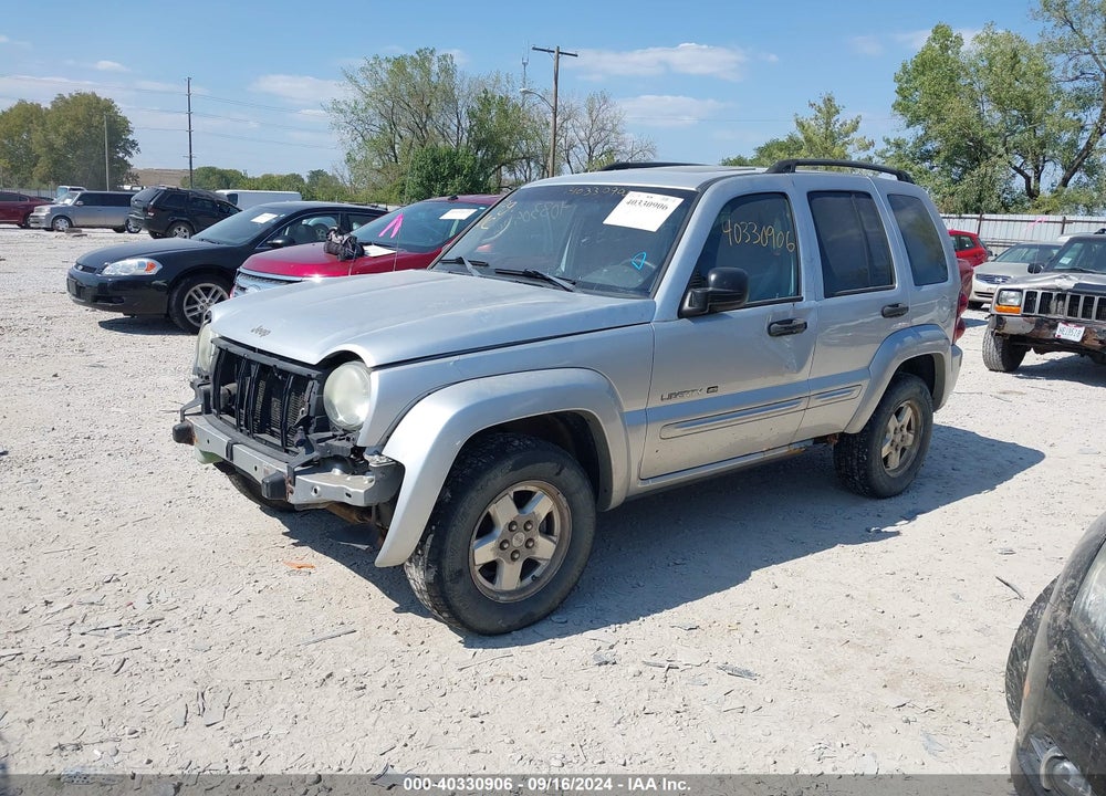 2003 JEEP LIBERTY LIMITED EDITION VIN: 1J4GL58K23W607425