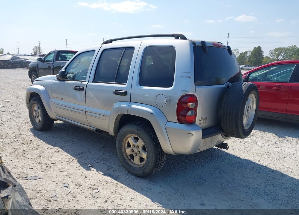 2003 JEEP LIBERTY LIMITED EDITION VIN: 1J4GL58K23W607425