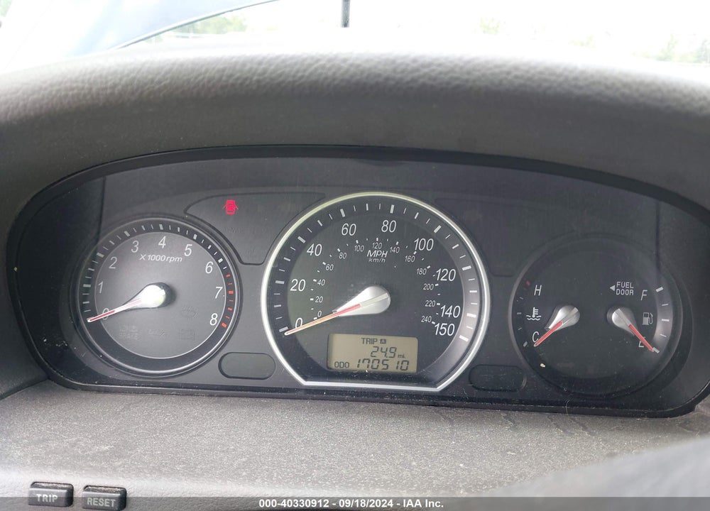 2008 HYUNDAI SONATA GLS VIN: 5NPET46C18H370135