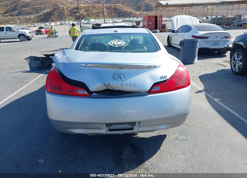 2008 INFINITI G37 JOURNEY/SPORT VIN: JNKCV64EX8M116073