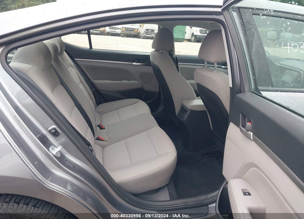 2019 HYUNDAI ELANTRA VALUE EDITION VIN: 5NPD84LF4KH491955