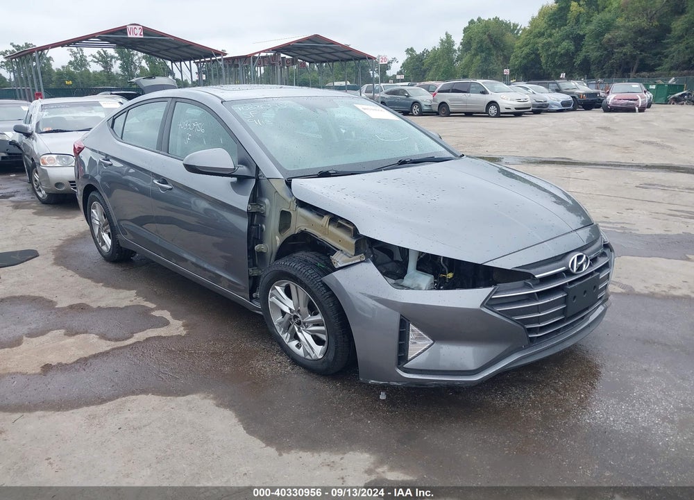 2019 HYUNDAI ELANTRA VALUE EDITION VIN: 5NPD84LF4KH491955