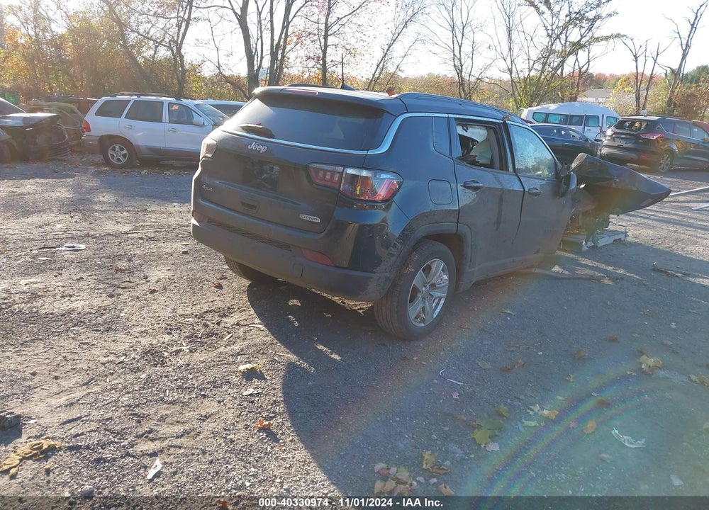 2022 JEEP COMPASS LATITUDE 4X4 VIN: 3C4NJDBBXNT108449