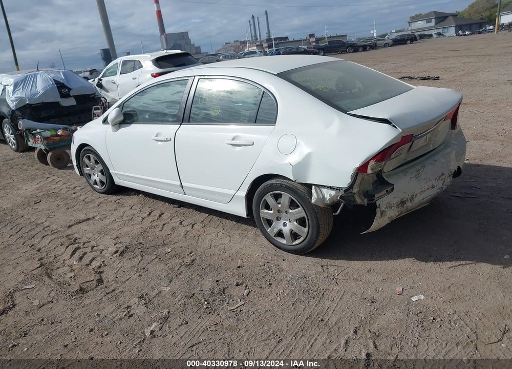 2010 HONDA CIVIC LX VIN: 19XFA1F52AE025233