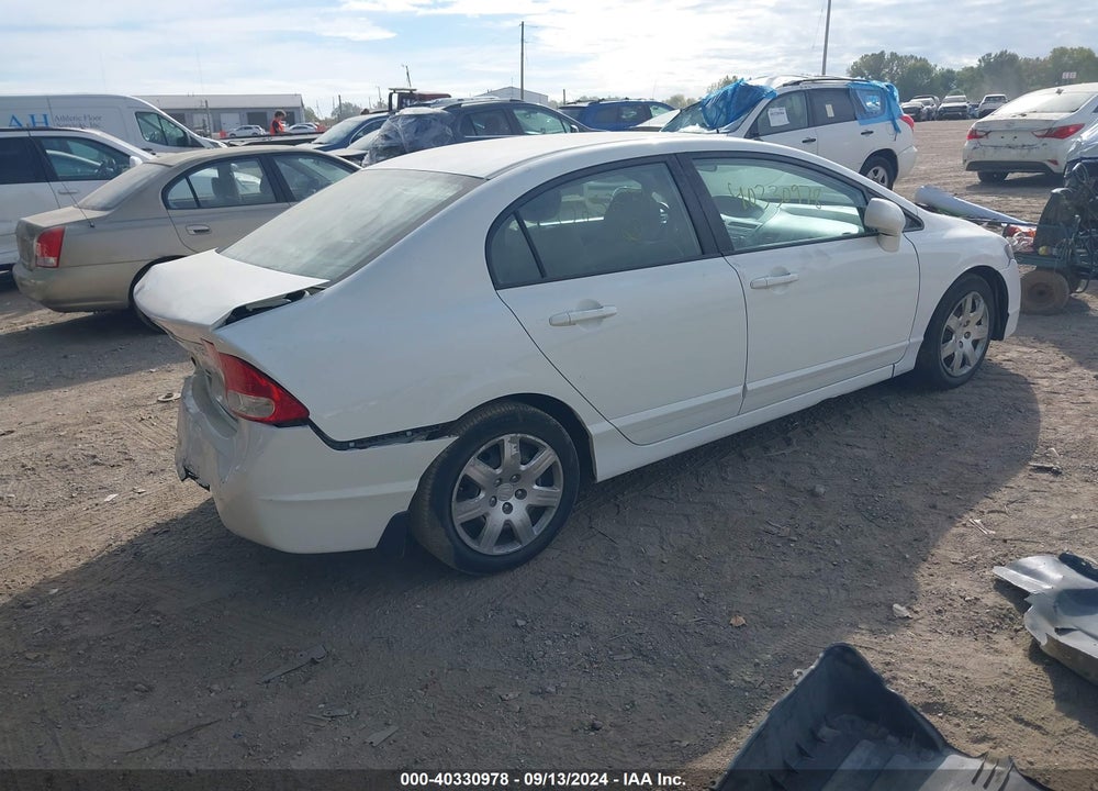 2010 HONDA CIVIC LX VIN: 19XFA1F52AE025233