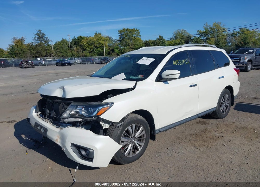 2018 NISSAN PATHFINDER SV VIN: 5N1DR2MM8JC614676