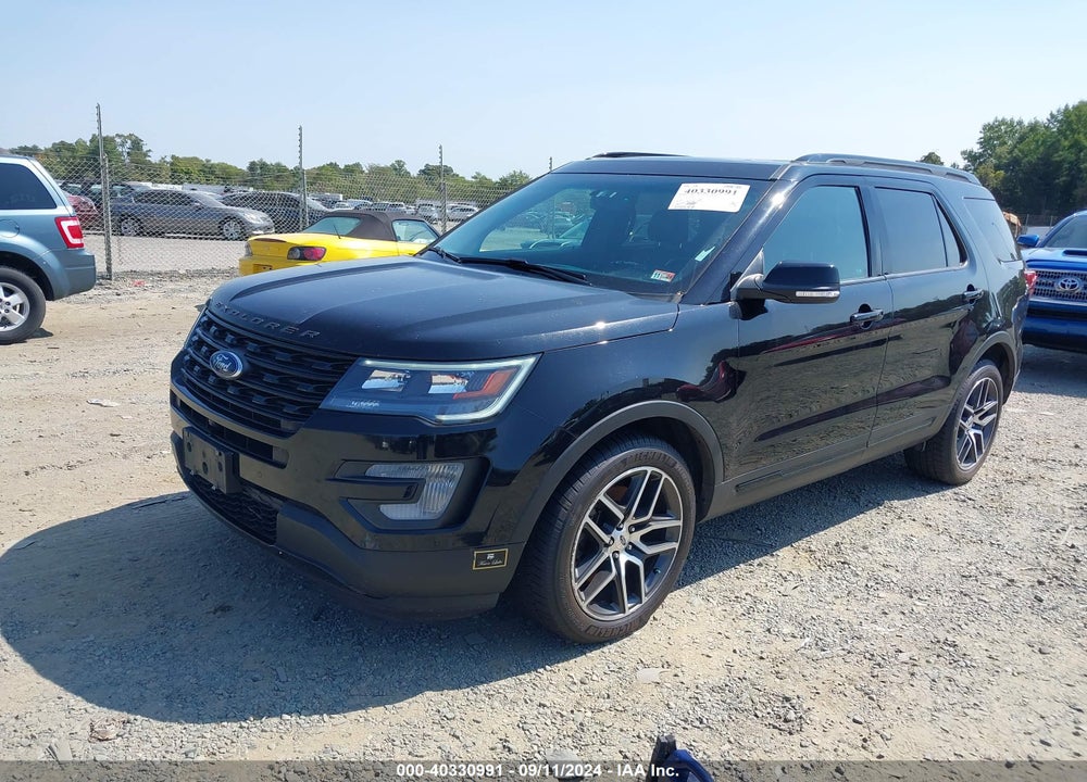 2017 FORD EXPLORER SPORT VIN: 1FM5K8GT0HGA08323