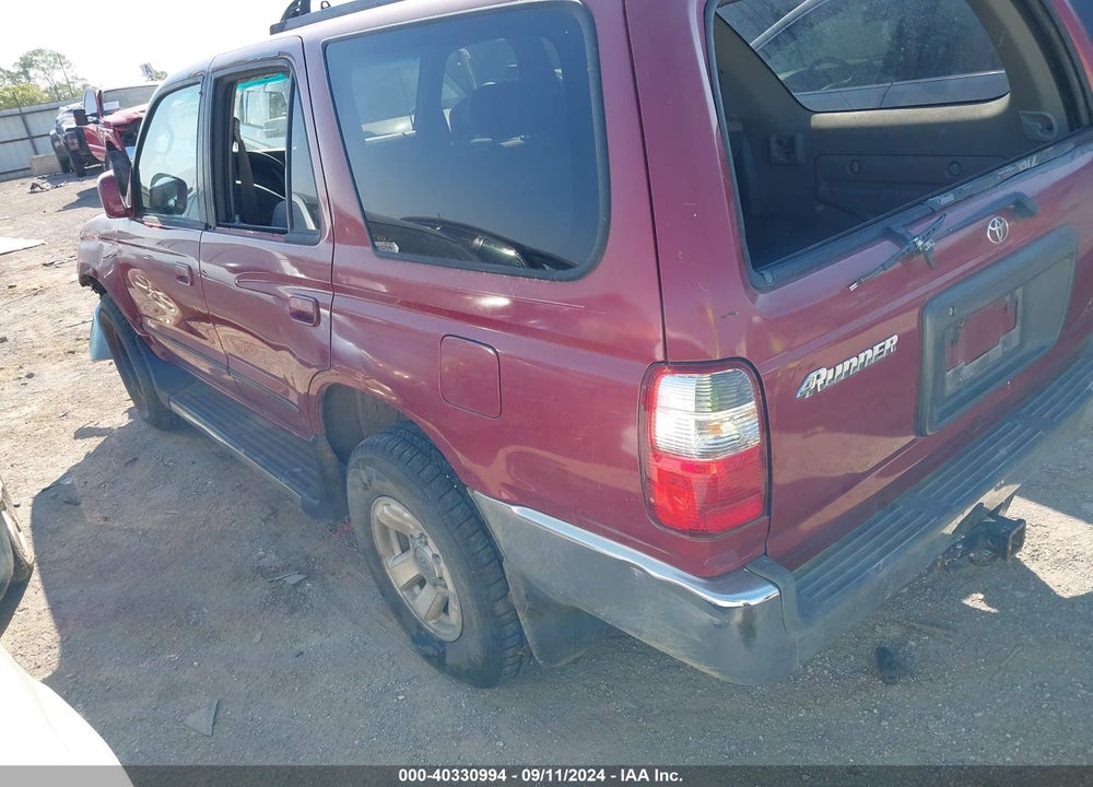 2001 TOYOTA 4RUNNER SR5 V6 VIN: JT3GN86R210186389