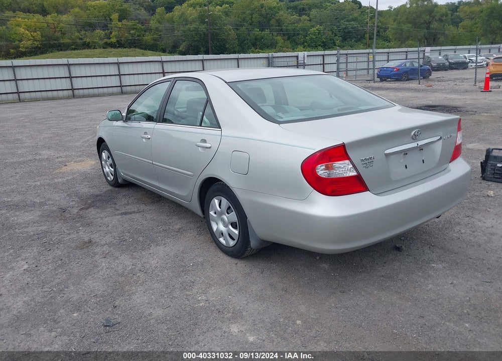 2003 TOYOTA CAMRY LE VIN: 4T1BE32K73U142395