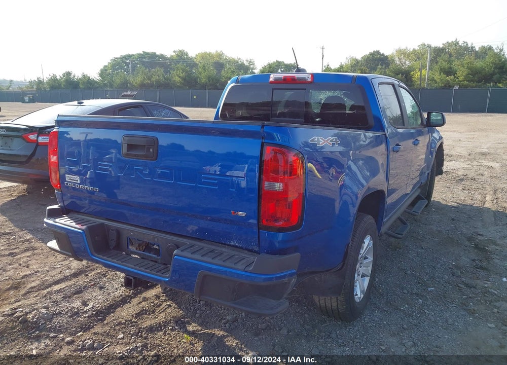 2022 CHEVROLET COLORADO VIN: 1GCGTCEN8N1127768