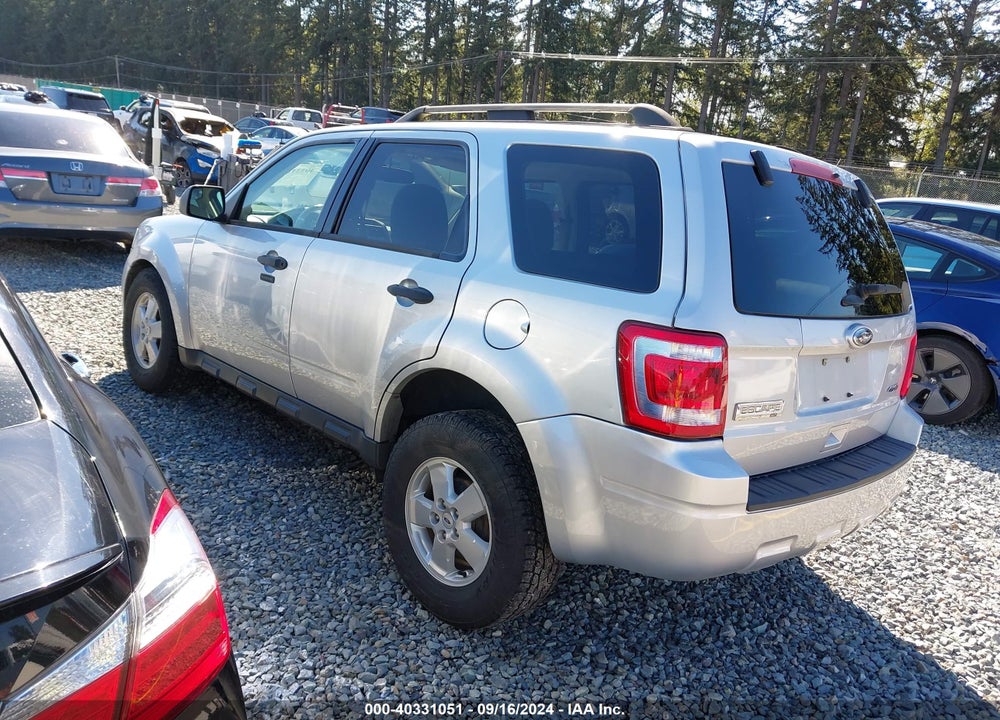 2012 FORD ESCAPE XLT VIN: 1FMCU9D77CKC09530