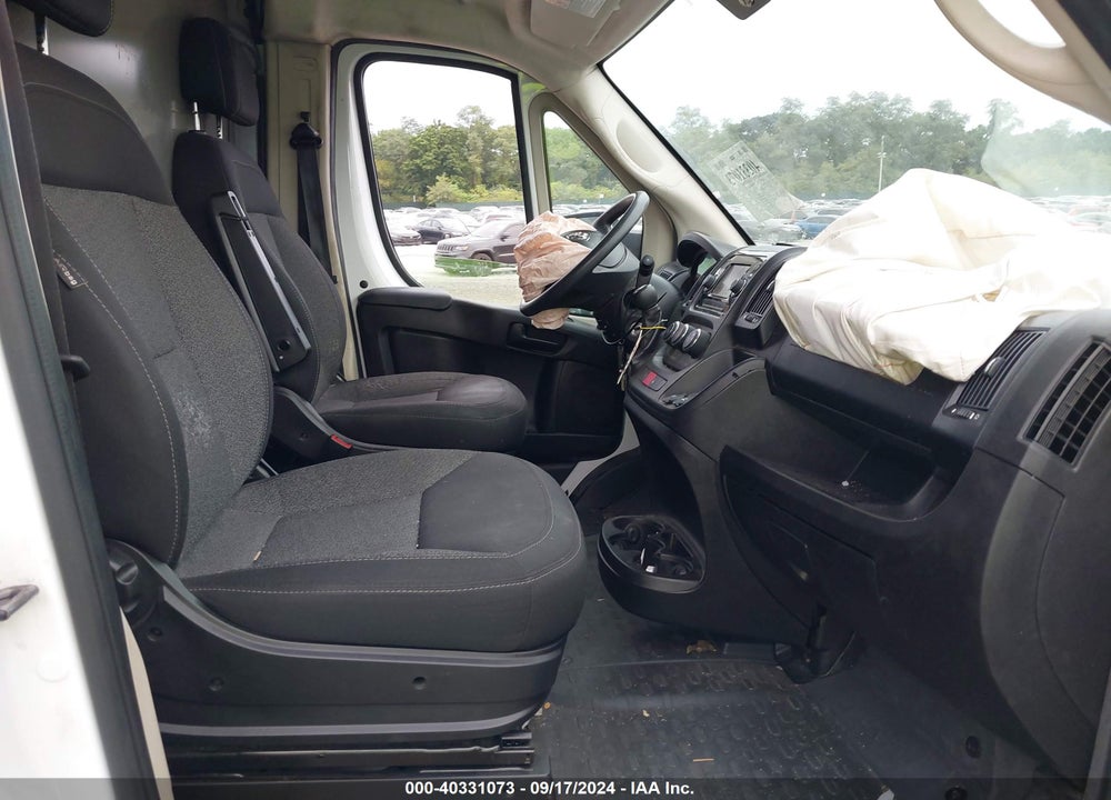 2019 RAM PROMASTER 2500 HIGH ROOF 159 WB VIN: 3C6TRVDG1KE500452