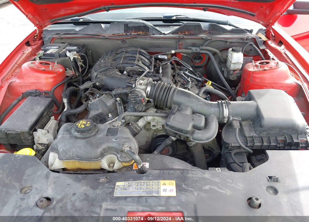 2012 FORD MUSTANG V6 VIN: 1ZVBP8EM9C5203455