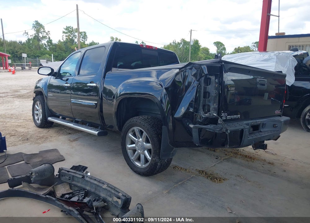 2011 GMC SIERRA 1500 DENALI VIN: 3GTP1XE22BG179817