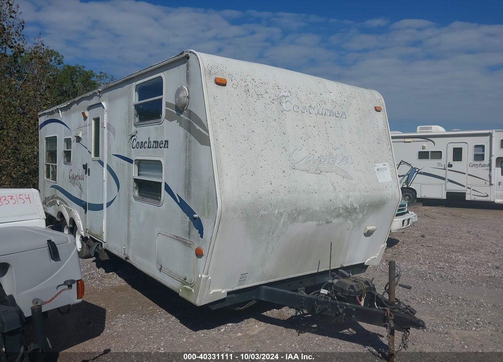 2006 COACHMEN TRAVEL TRLR VIN: 1TC2B331566100307