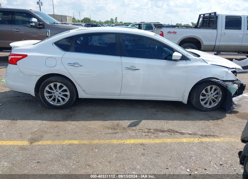 2019 NISSAN SENTRA SV VIN: 3N1AB7AP0KL607348