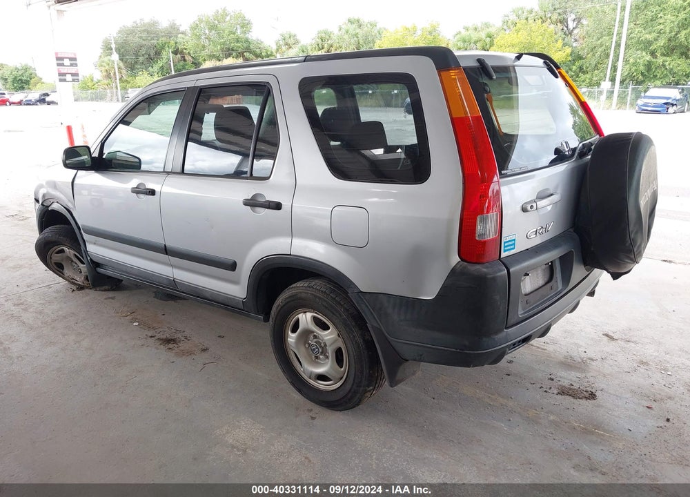 2003 HONDA CR-V LX VIN: SHSRD78473U142730