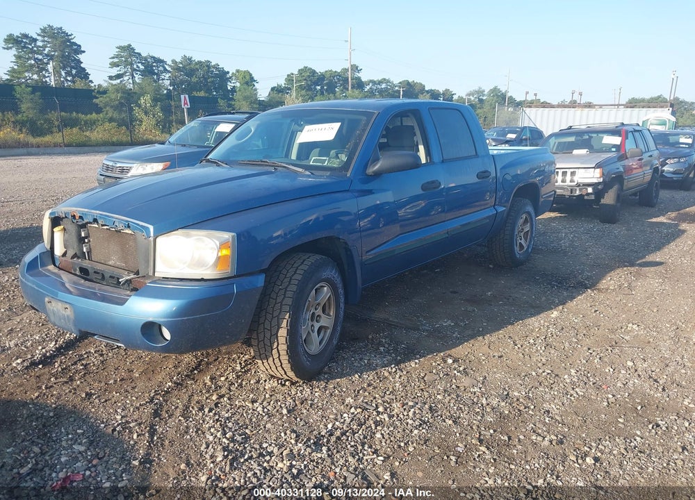 2005 DODGE DAKOTA SLT VIN: 1D7HW48K55S159130