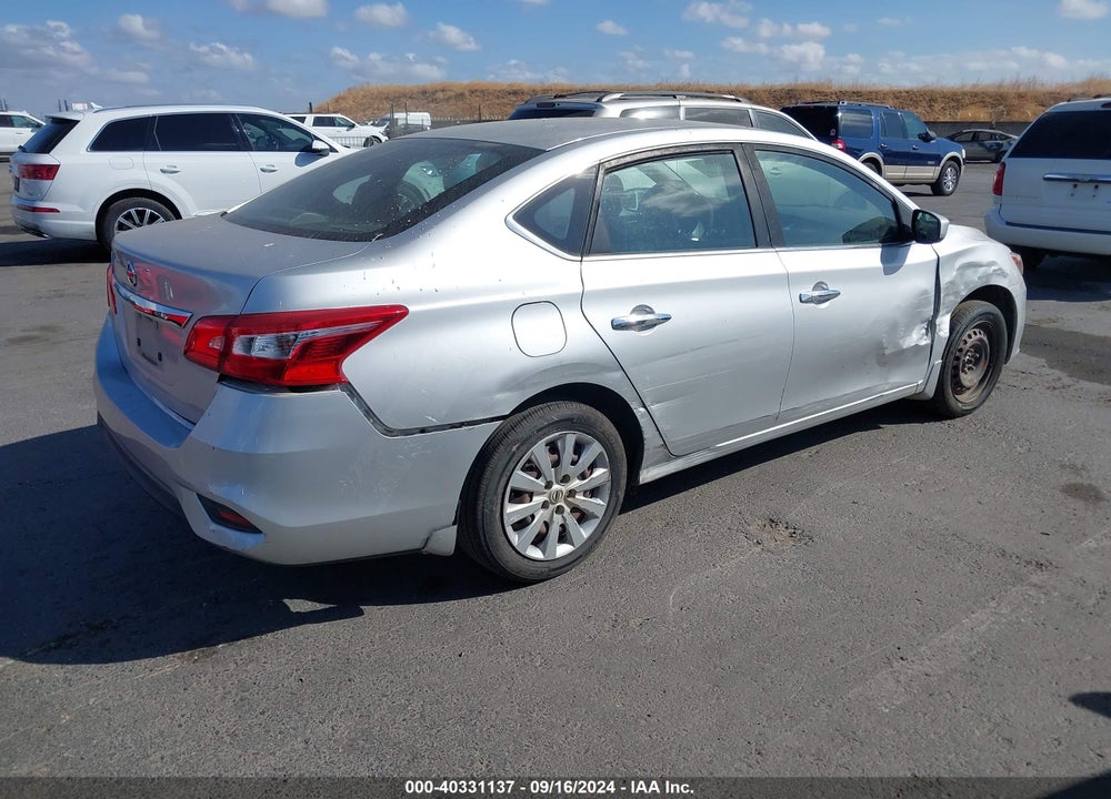 2016 NISSAN SENTRA S VIN: 3N1AB7AP7GY325511