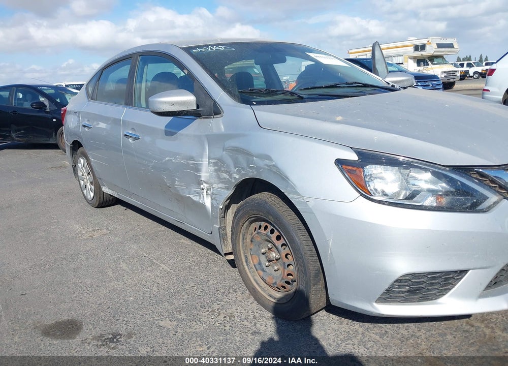 2016 NISSAN SENTRA S VIN: 3N1AB7AP7GY325511