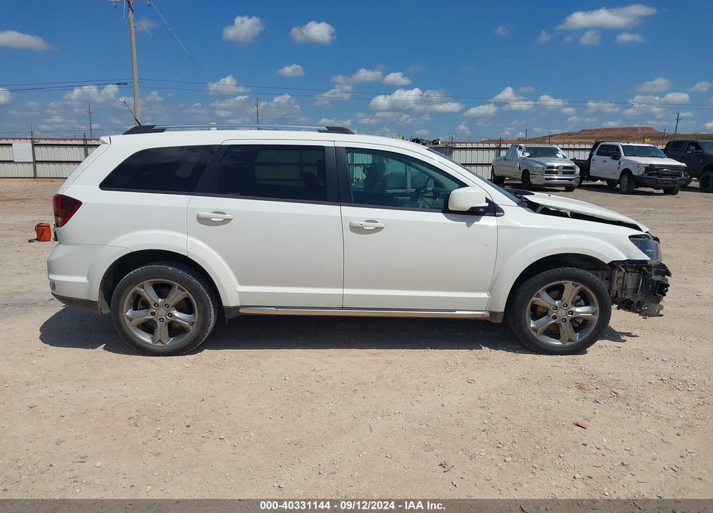 2016 DODGE JOURNEY CROSSROAD VIN: 3C4PDCGBXGT162694
