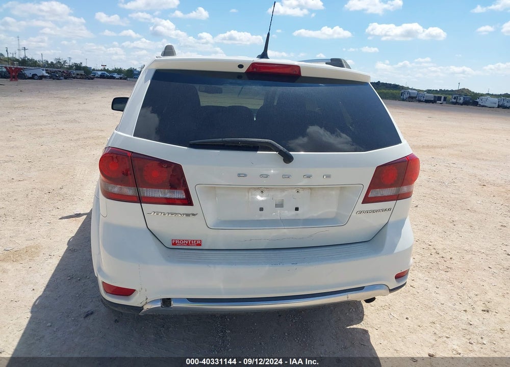 2016 DODGE JOURNEY CROSSROAD VIN: 3C4PDCGBXGT162694
