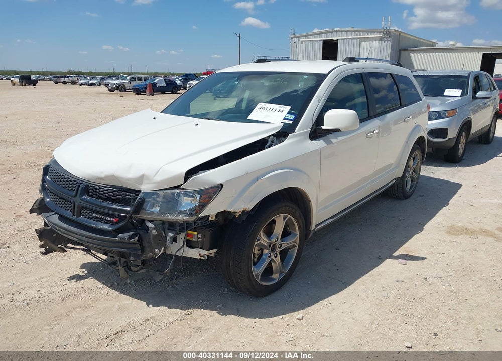 2016 DODGE JOURNEY CROSSROAD VIN: 3C4PDCGBXGT162694