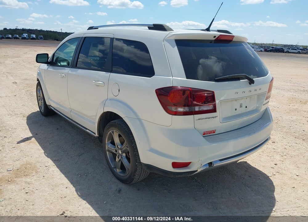 2016 DODGE JOURNEY CROSSROAD VIN: 3C4PDCGBXGT162694