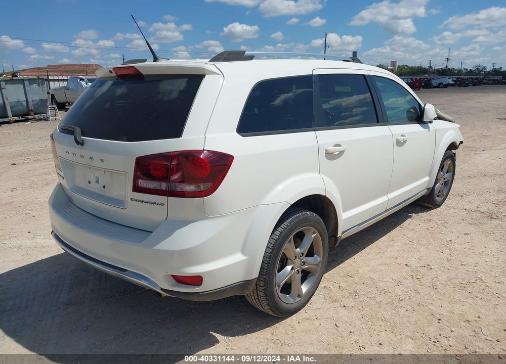 2016 DODGE JOURNEY CROSSROAD VIN: 3C4PDCGBXGT162694