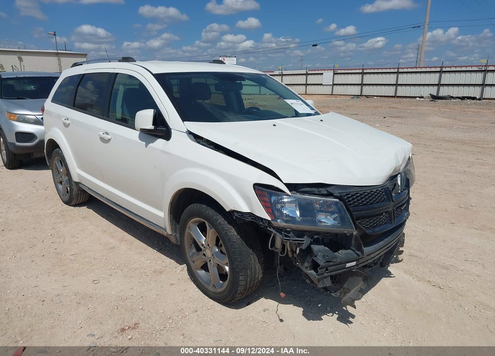 2016 DODGE JOURNEY CROSSROAD VIN: 3C4PDCGBXGT162694