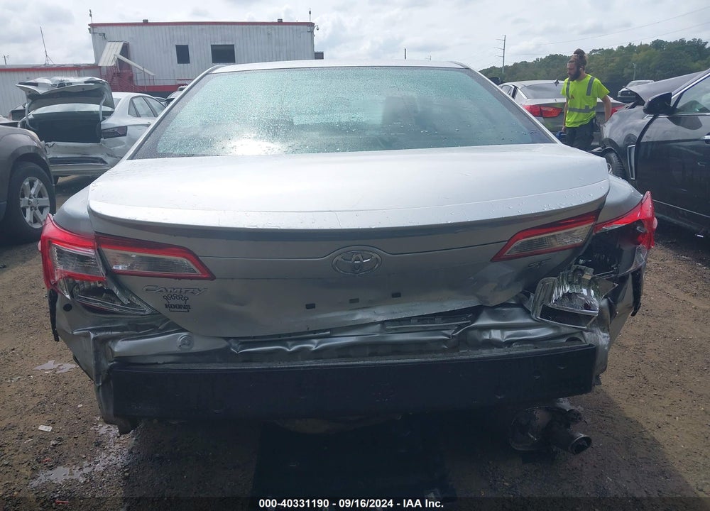 2012 TOYOTA CAMRY SE VIN: 4T1BF1FK1CU133770