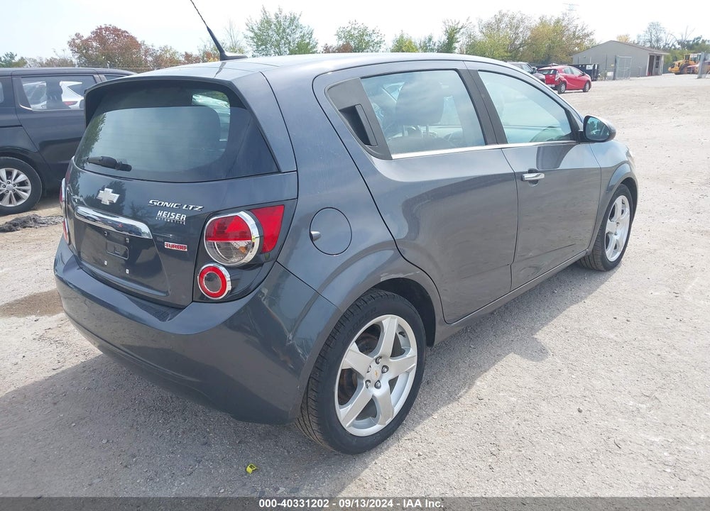 2012 CHEVROLET SONIC 1LZ VIN: 1G1JF6SB2C4176462
