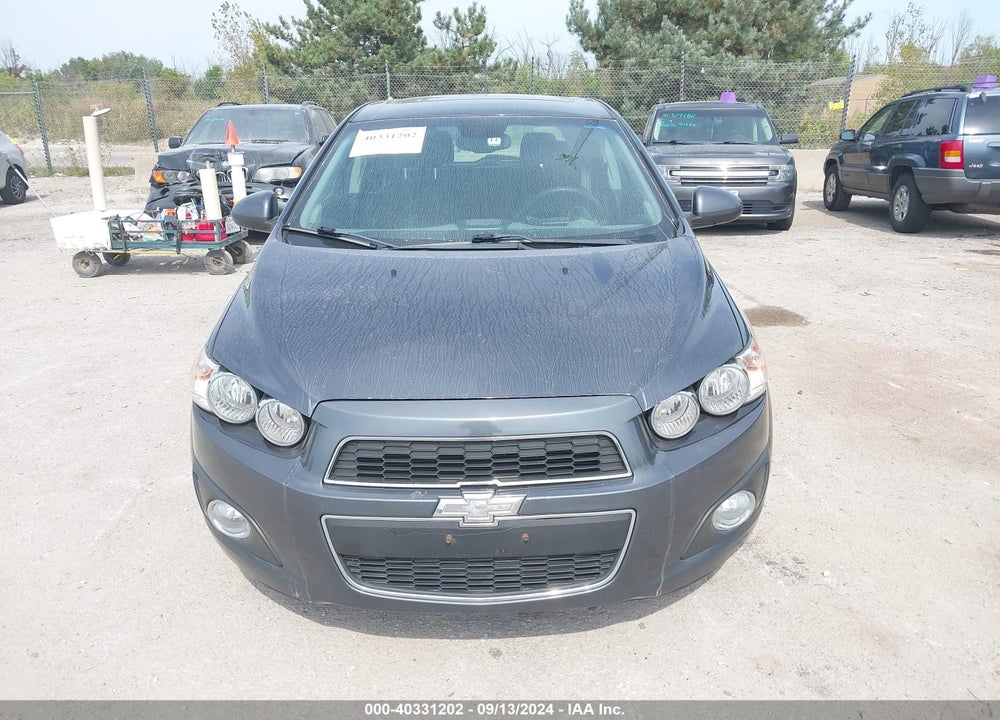 2012 CHEVROLET SONIC 1LZ VIN: 1G1JF6SB2C4176462