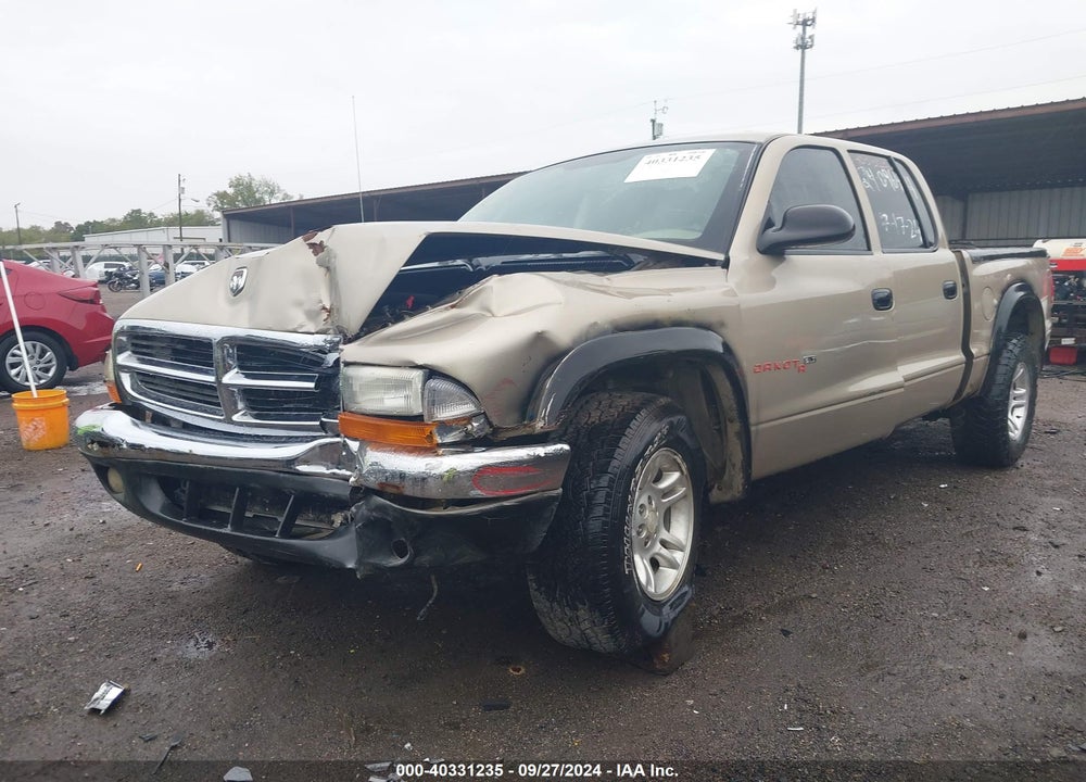 2002 DODGE DAKOTA SLT VIN: 1B7HL48N42S693213