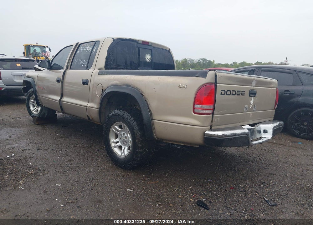 2002 DODGE DAKOTA SLT VIN: 1B7HL48N42S693213
