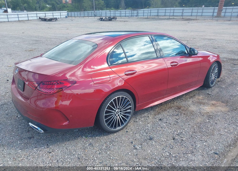 2022 MERCEDES-BENZ C 300 SEDAN VIN: W1KAF4GB4NR048370