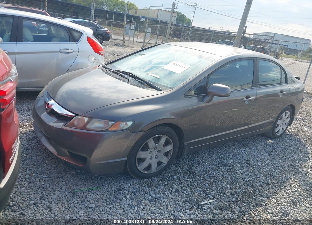 2011 HONDA CIVIC LX VIN: 19XFA1F51BE042199