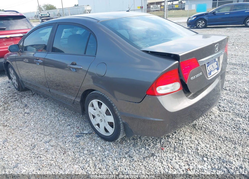 2011 HONDA CIVIC LX VIN: 19XFA1F51BE042199