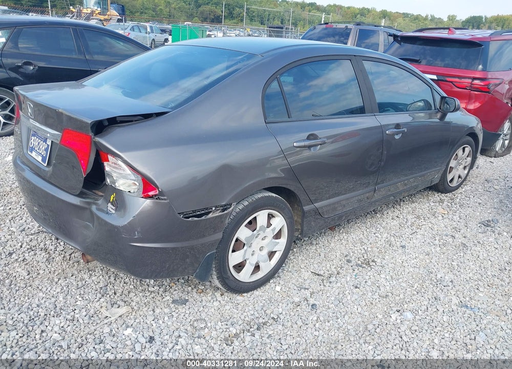 2011 HONDA CIVIC LX VIN: 19XFA1F51BE042199