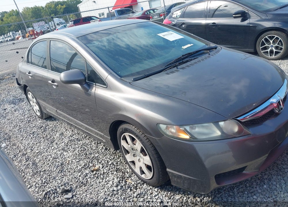 2011 HONDA CIVIC LX VIN: 19XFA1F51BE042199