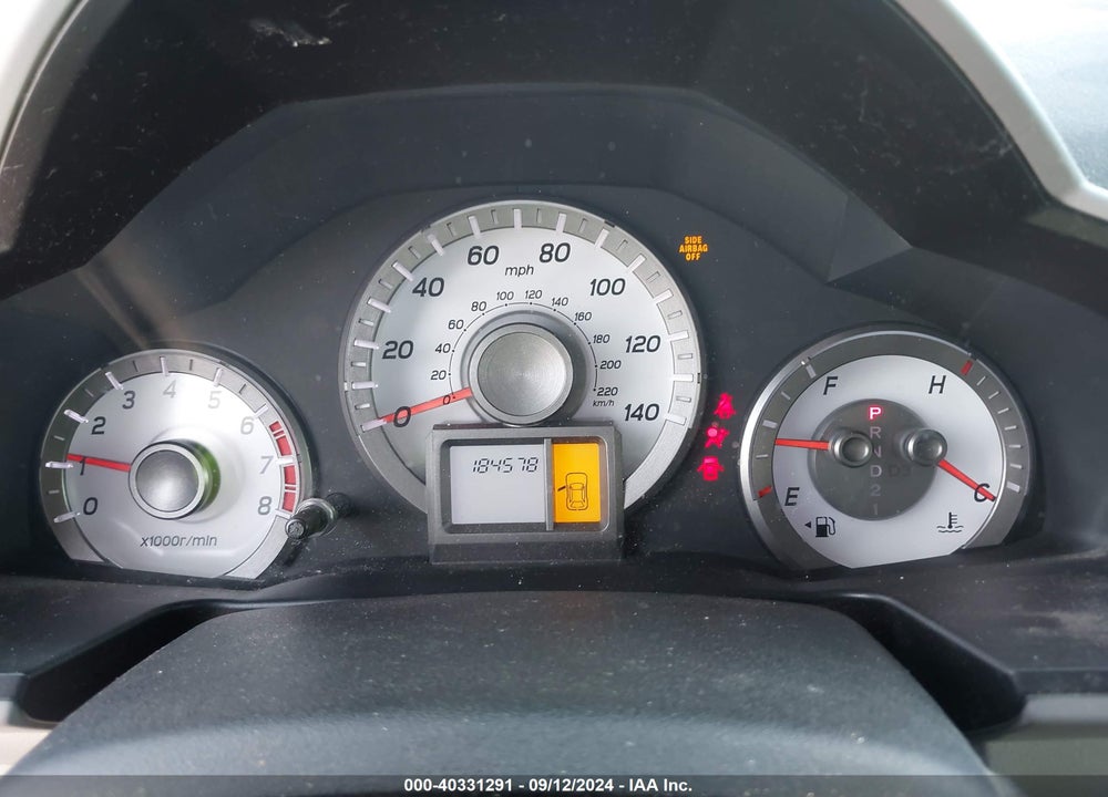 2013 HONDA PILOT LX VIN: 5FNYF4H29DB073034