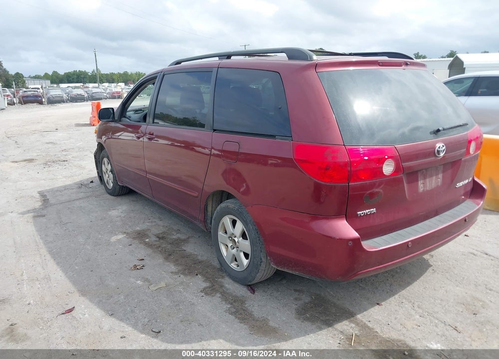 2007 TOYOTA SIENNA LE VIN: 5TDZK23C17S085196