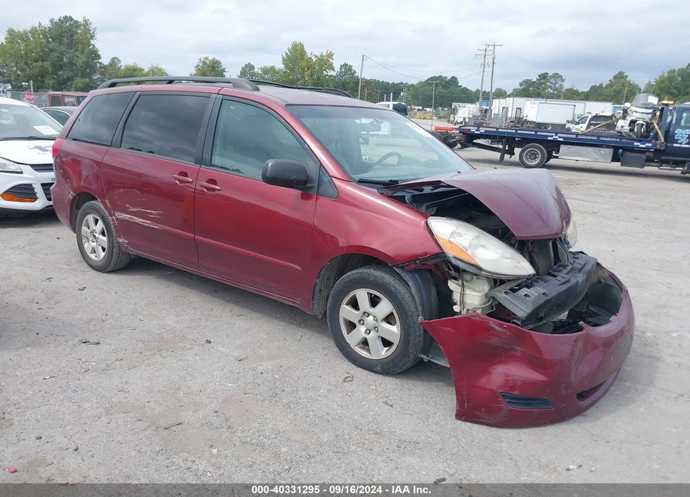 2007 TOYOTA SIENNA LE VIN: 5TDZK23C17S085196