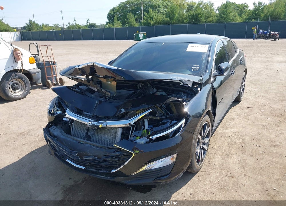 2022 CHEVROLET MALIBU FWD RS VIN: 1G1ZG5ST7NF104201