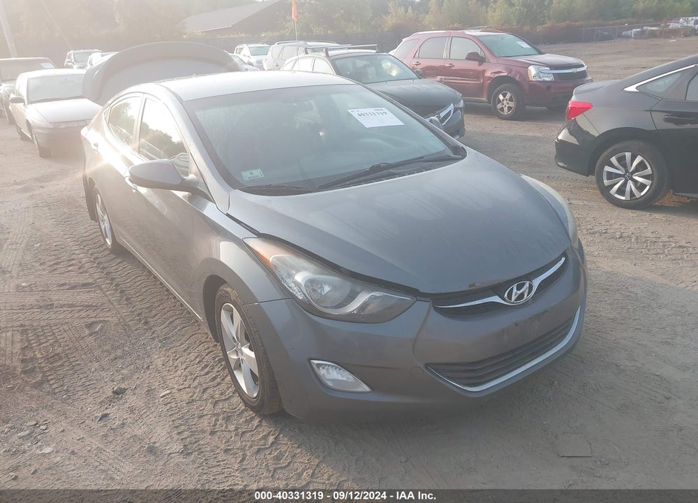 2013 HYUNDAI ELANTRA GLS VIN: 5NPDH4AE3DH280128