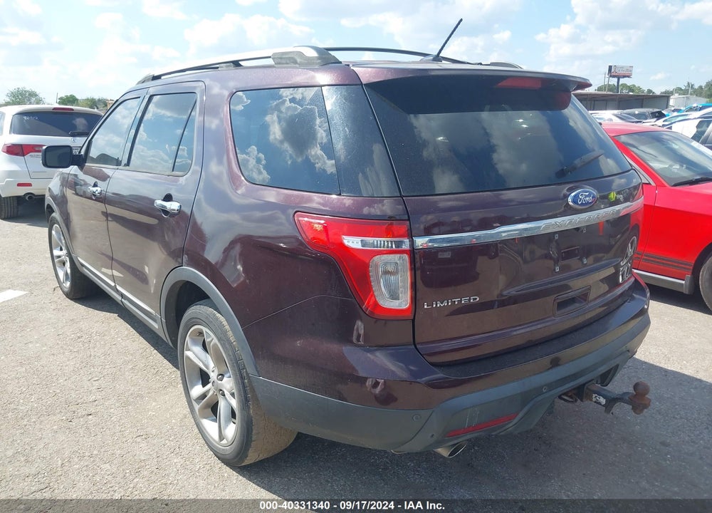 2011 FORD EXPLORER LIMITED VIN: 1FMHK7F86BGA35425
